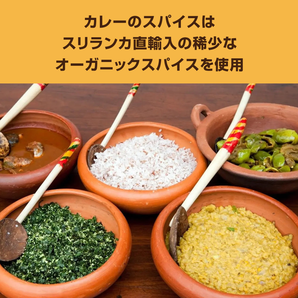 青パパイヤとジャンボにんにく入りスリランカカレー(1P200g)